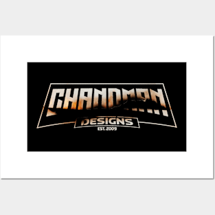 Chandman Designs Burnt Logo Posters and Art